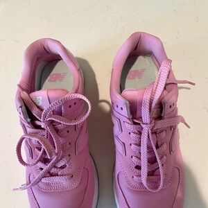 New Balance Light Pink Athletic Shoes